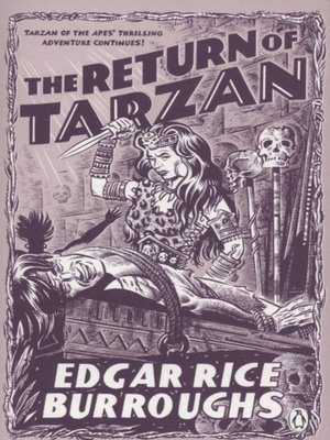 cover image of The return of Tarzan
